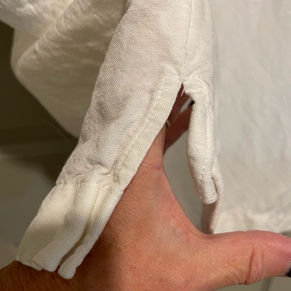 A New Day linen/rayon blend short sleeved ladies top (L) Pristine condition! - Picture 7 of 8